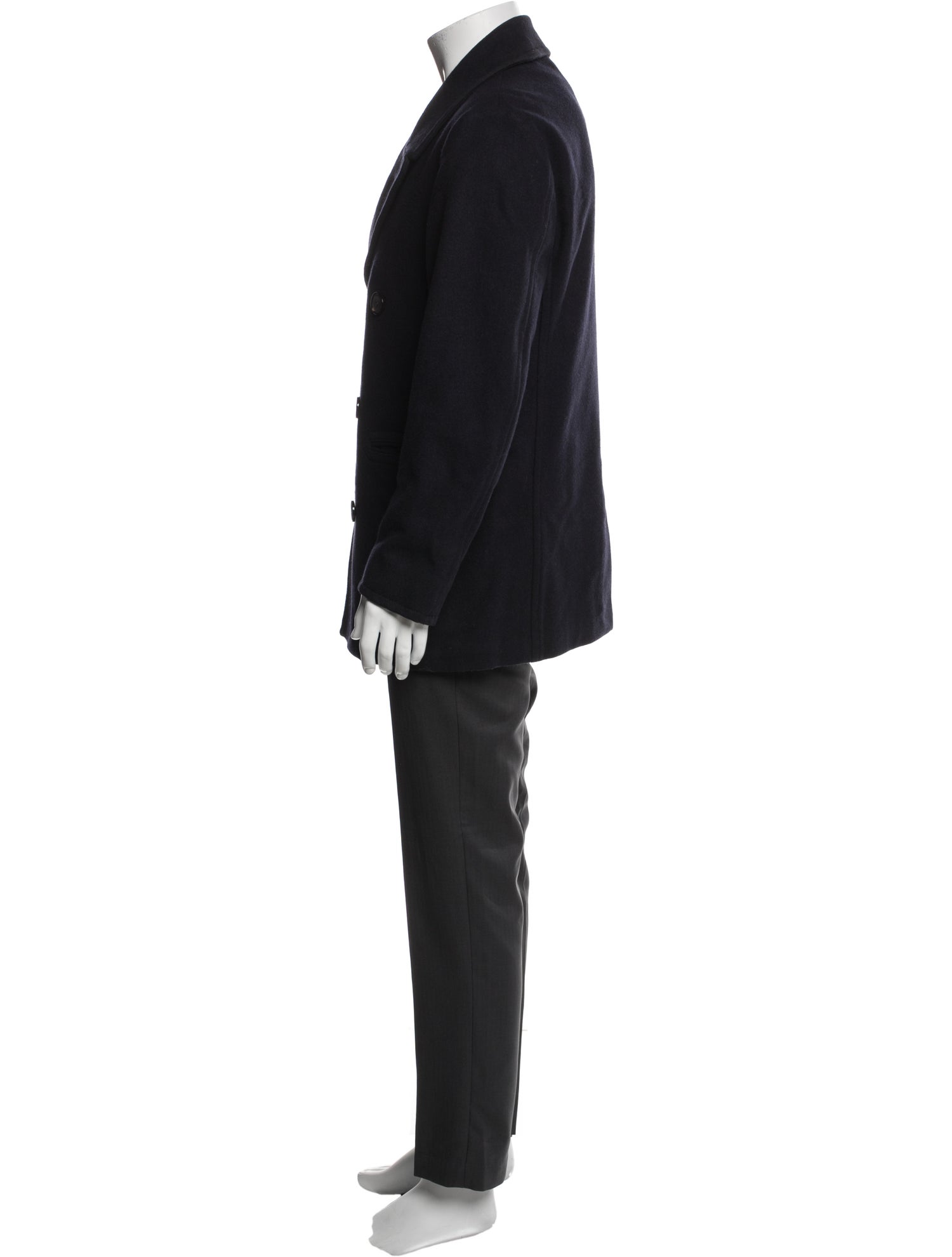 Alexander McQueen Wool Peacoat