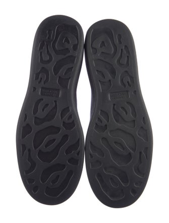 Alexander McQueen Leather Colorblock Pattern Chelsea Boots