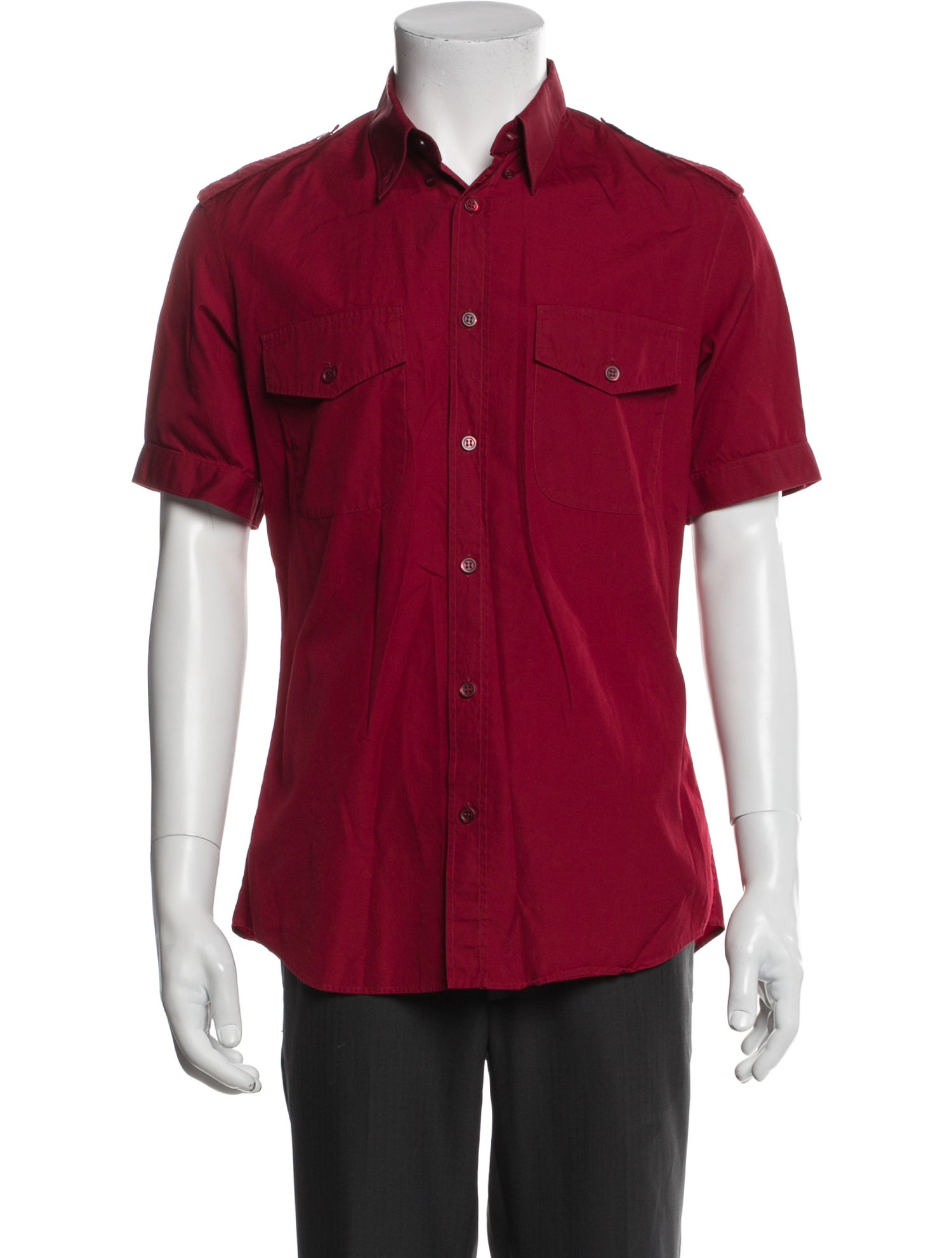 Alexander McQueen Short Sleeve Shirt