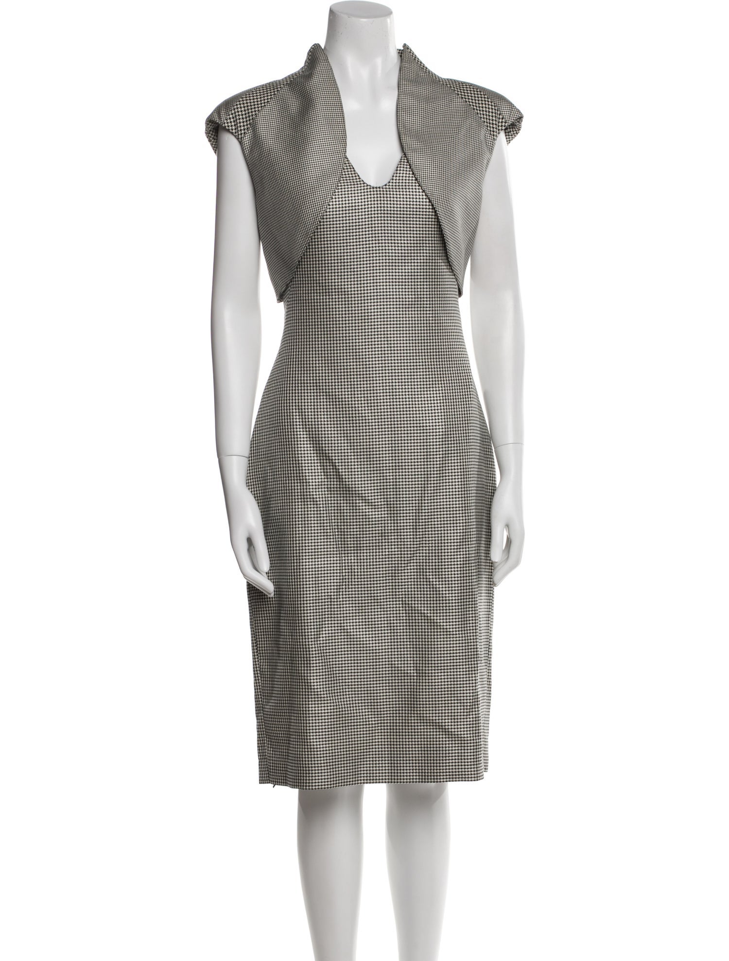 Alexander McQueen 2011 Knee-Length Dress