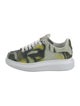Alexander McQueen Leather Printed Sneakers