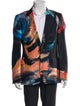Alexander McQueen Wool Printed Blazer