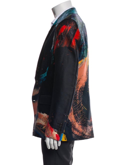 Alexander McQueen Wool Printed Blazer