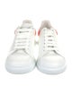 Alexander McQueen Leather Colorblock Pattern Sneakers