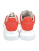 Alexander McQueen Leather Colorblock Pattern Sneakers