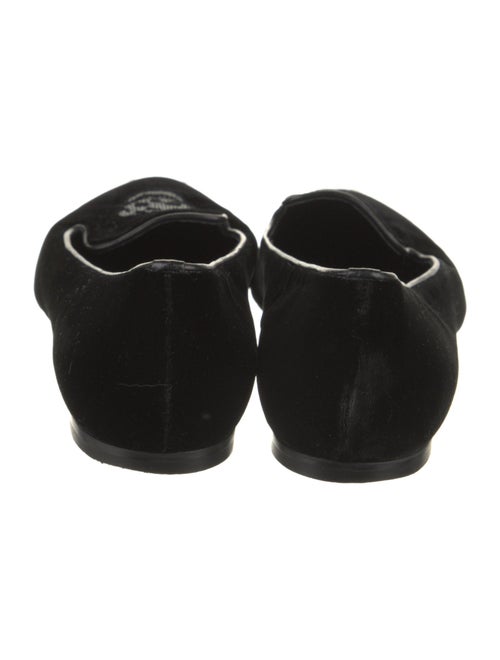 Alexander McQueen Smoking Slippers Skull Flats