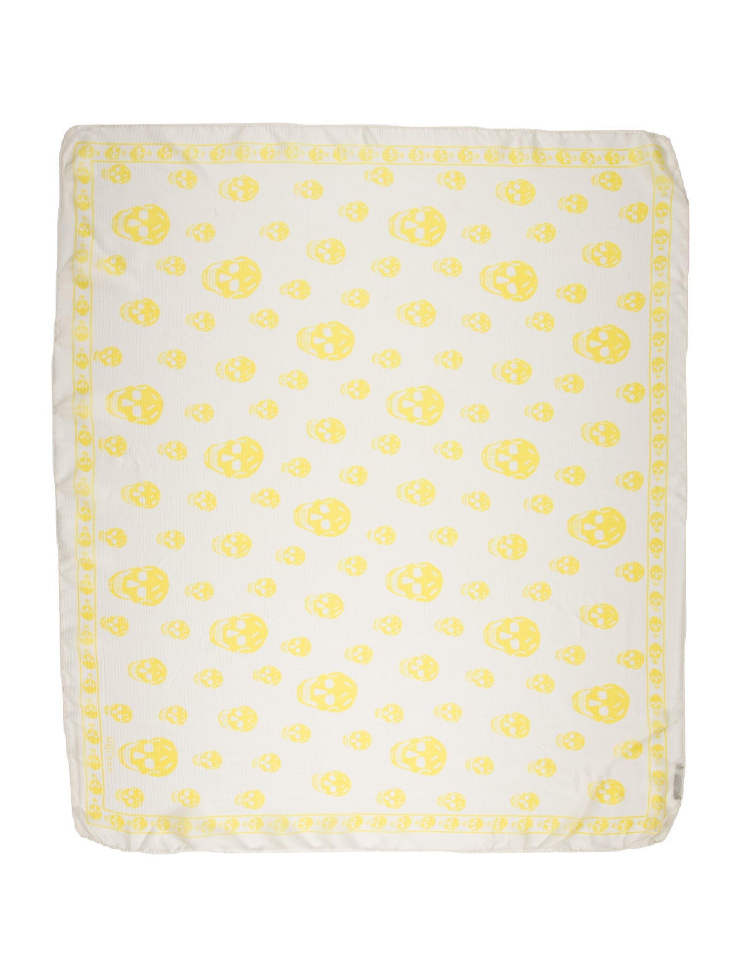 Alexander McQueen Silk Skull Scarf