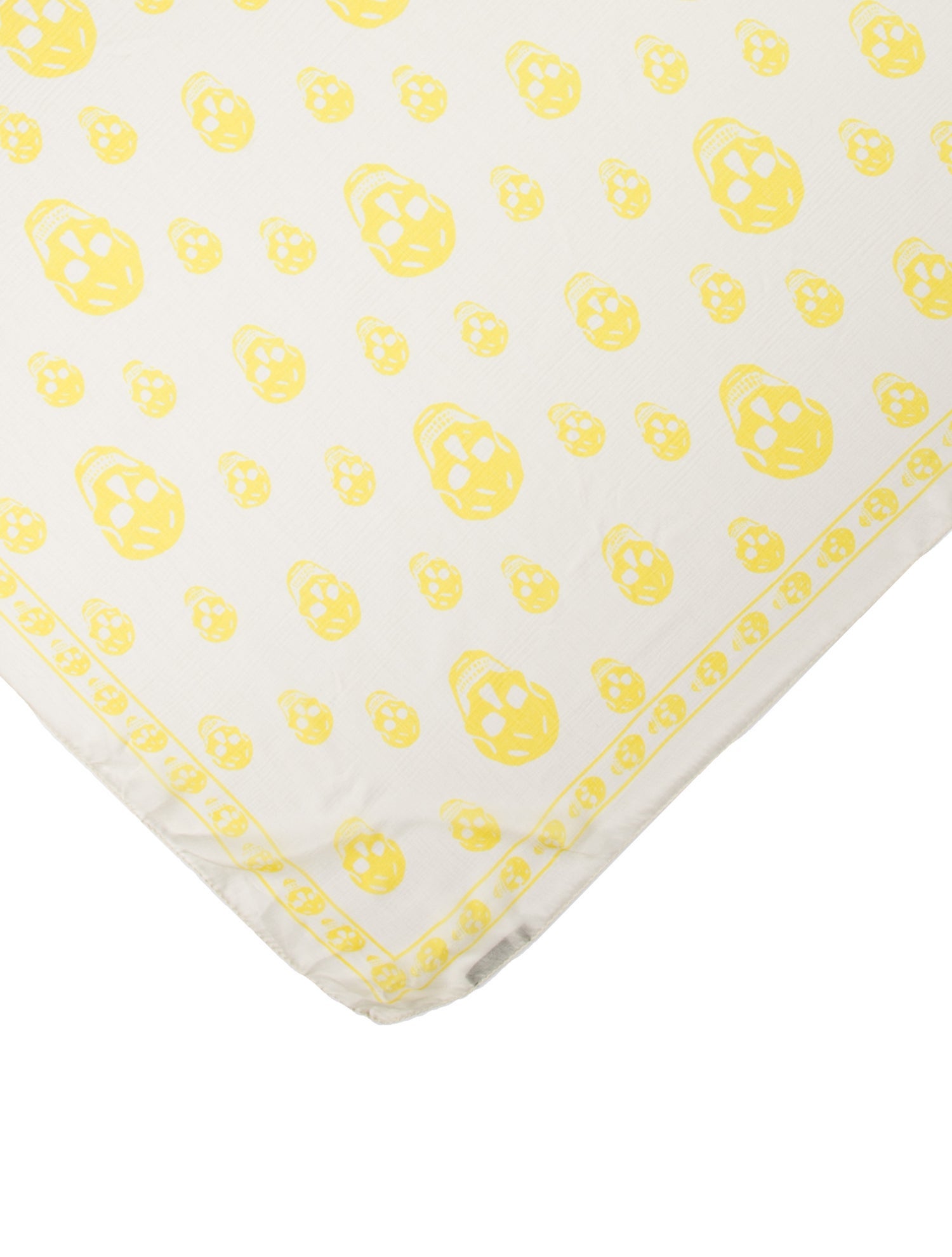 Alexander McQueen Silk Skull Scarf