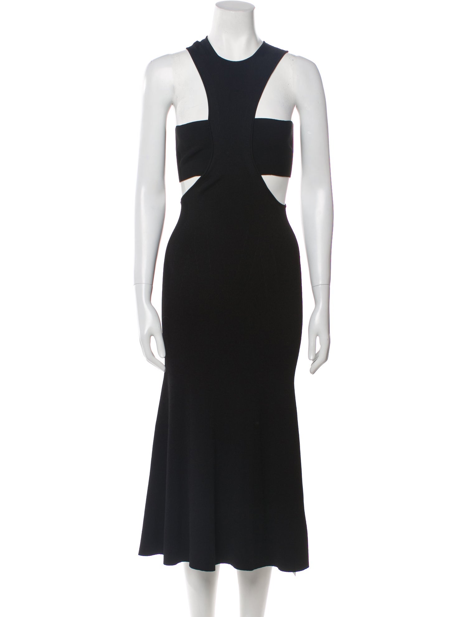 Alexander McQueen Halterneck Long Dress