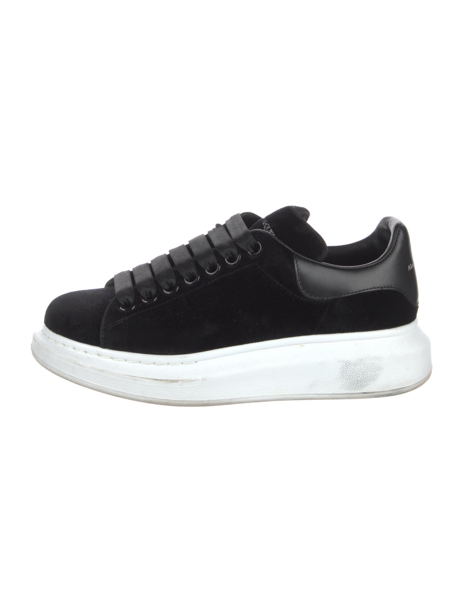 Alexander McQueen Velvet Sneakers