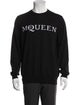 Alexander McQueen Wool Graphic Print Pullover