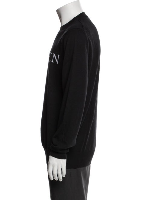 Alexander McQueen Wool Graphic Print Pullover