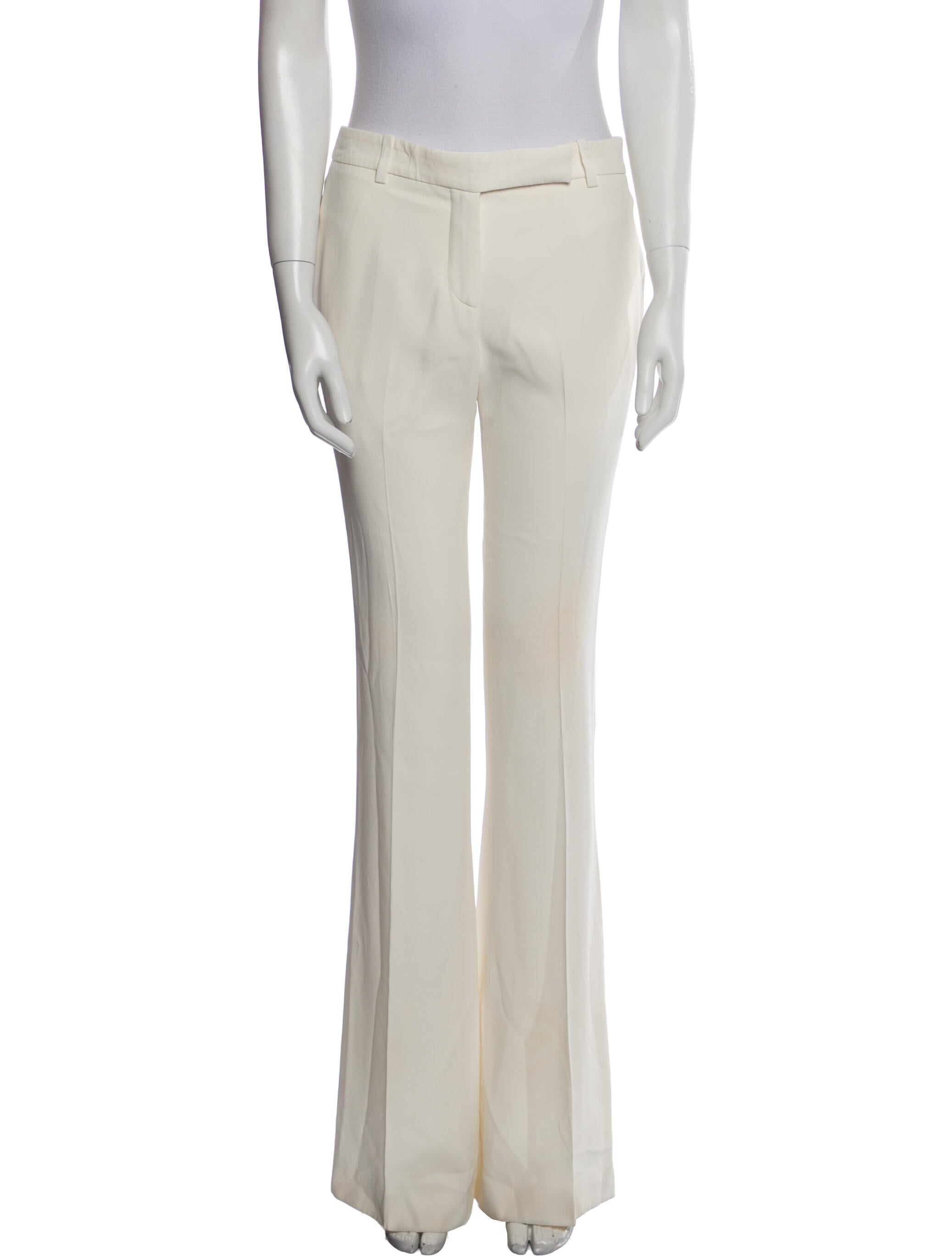Alexander McQueen Wide Leg Pants