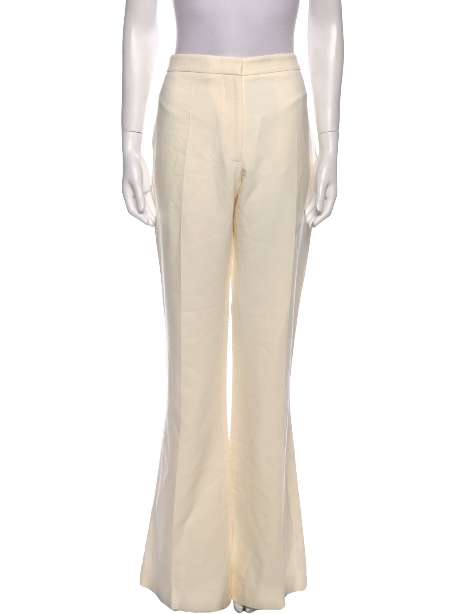 Alexander McQueen Wool Wide Leg Pants