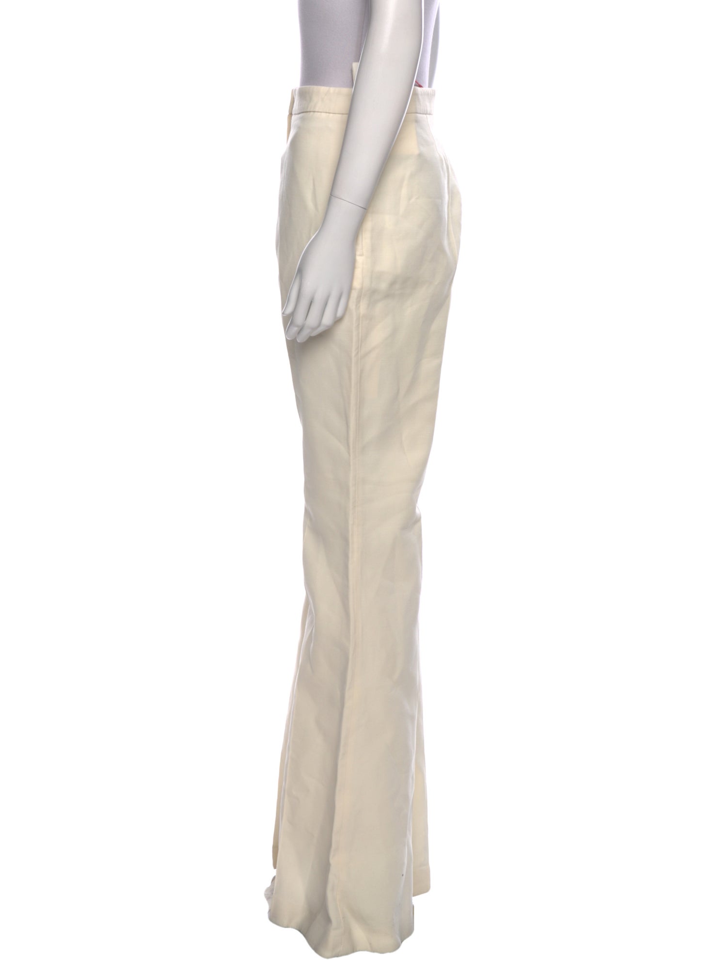 Alexander McQueen Wool Wide Leg Pants