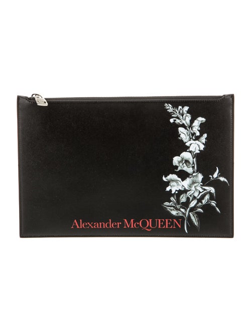 Alexander McQueen Leather Clutch