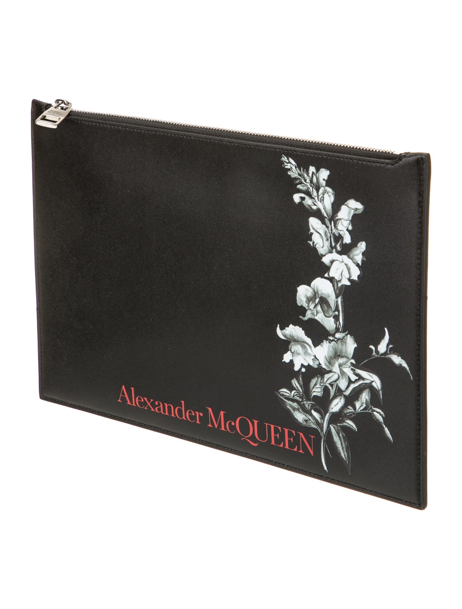 Alexander McQueen Leather Clutch