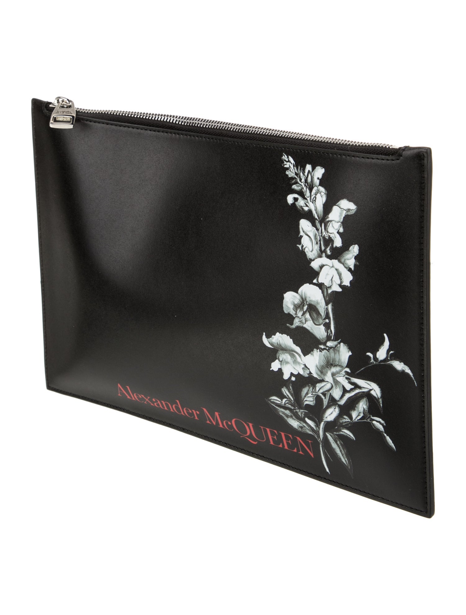 Alexander McQueen Leather Clutch