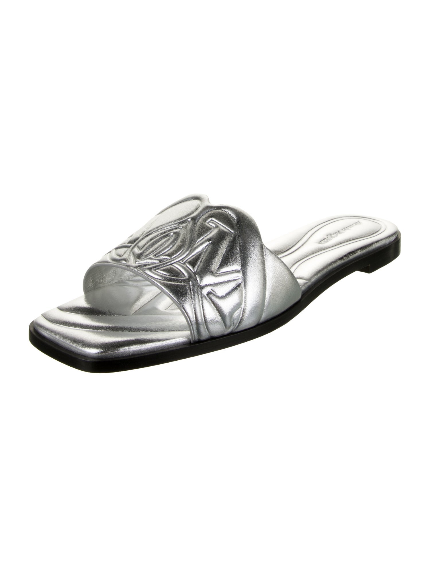 Alexander McQueen Leather Slides