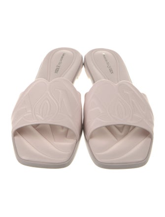 Alexander McQueen Leather Slides
