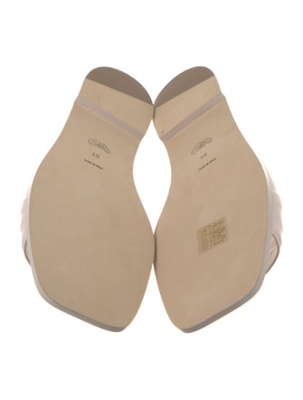 Alexander McQueen Leather Slides