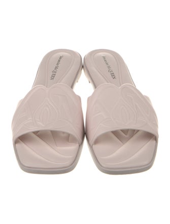 Alexander McQueen Leather Slides