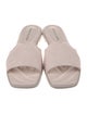 Alexander McQueen Leather Slides