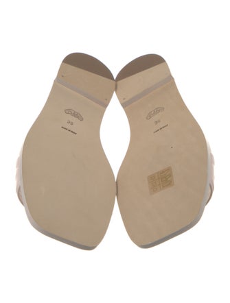 Alexander McQueen Leather Slides