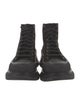 Alexander McQueen Canvas Lace-Up Boots