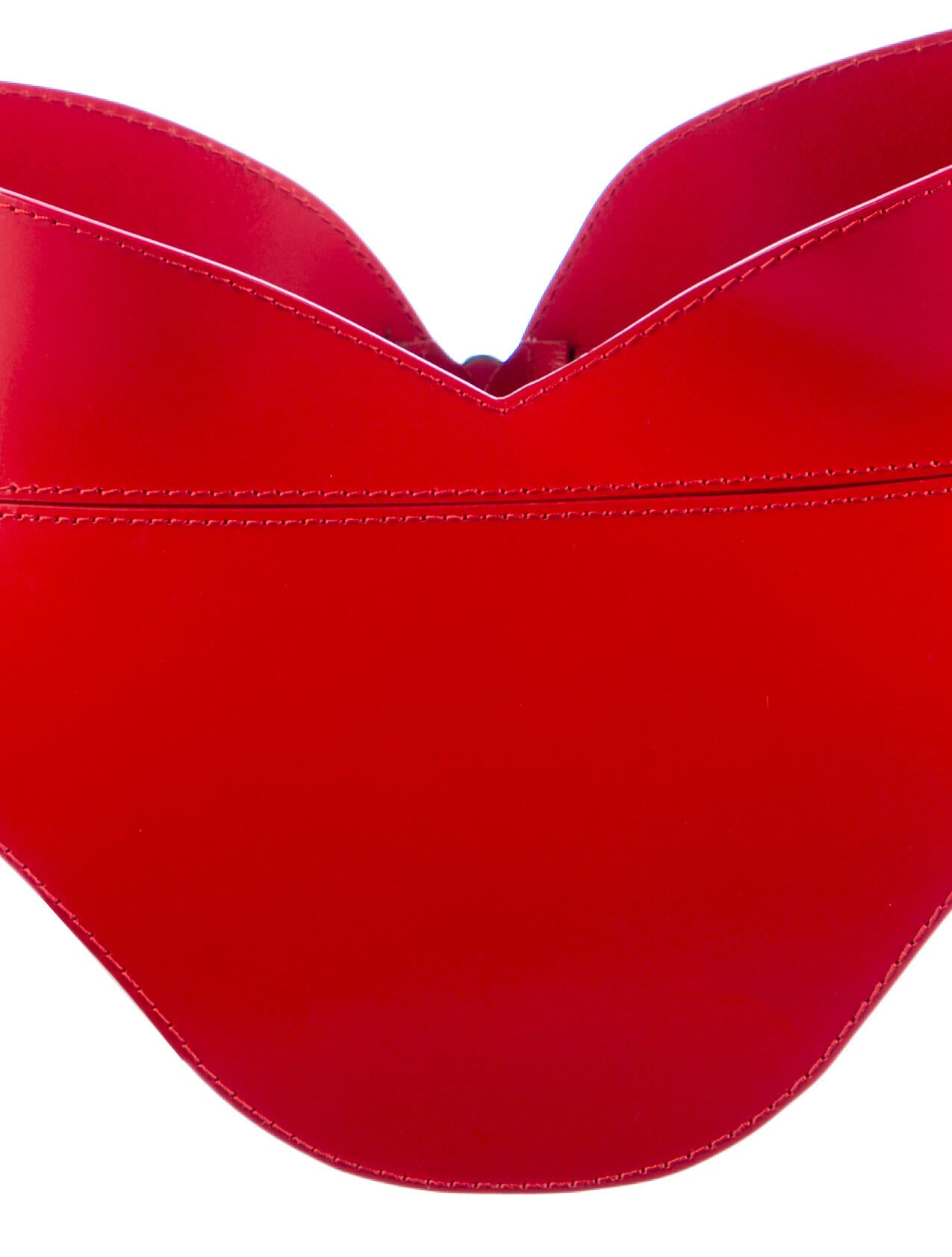 Alexander McQueen Wide Leather Waist Belt