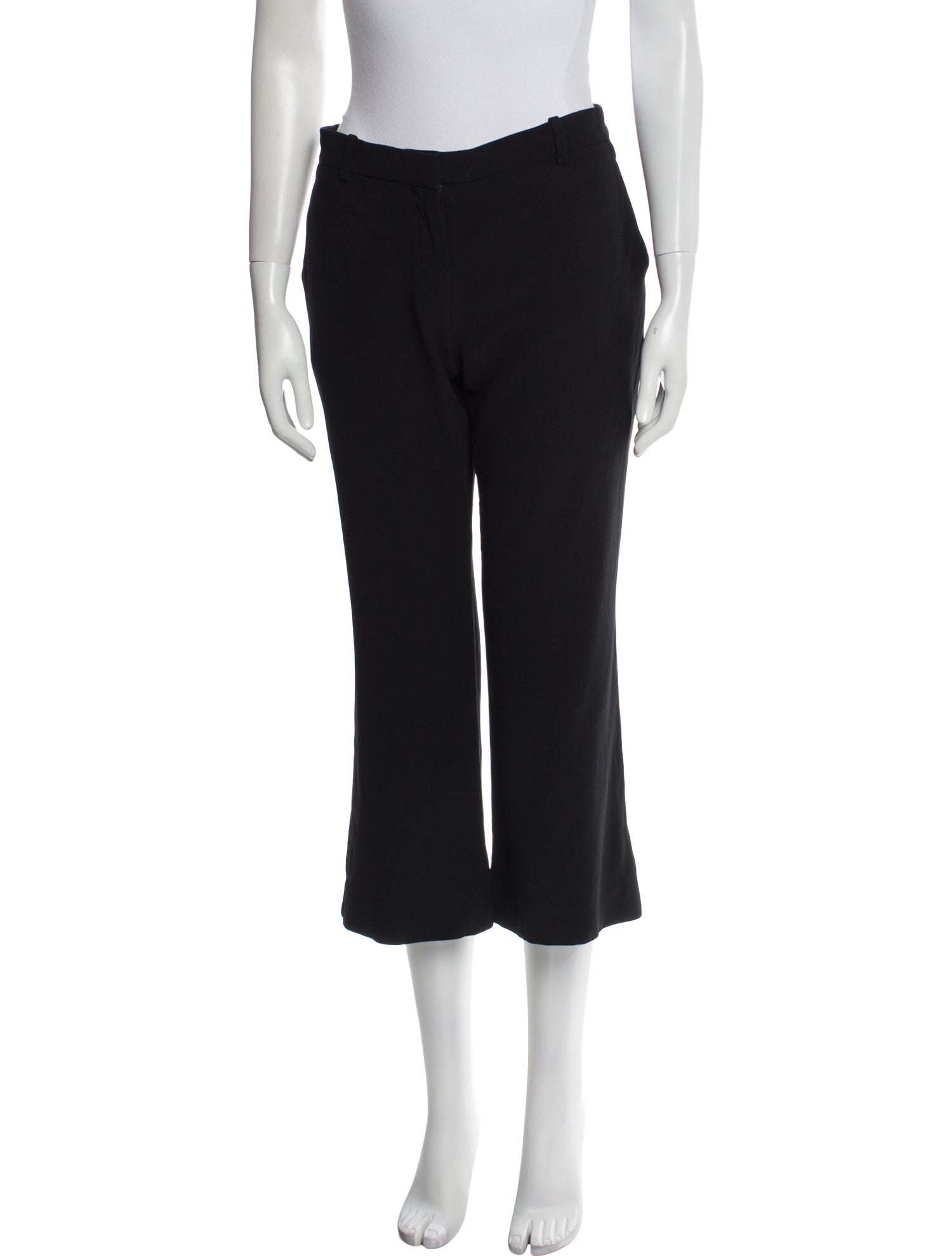 Alexander McQueen Wool Wide Leg Pants