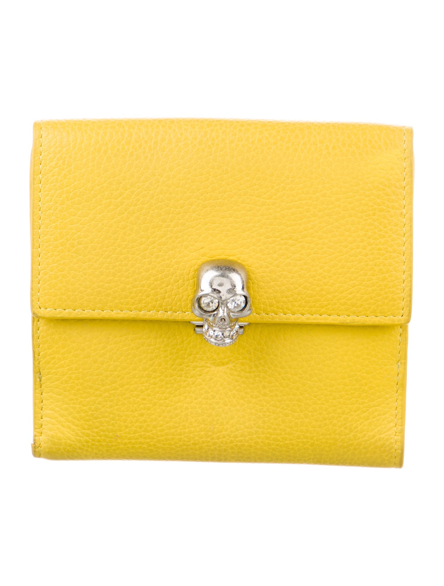 Alexander McQueen Skull Leather Wallet