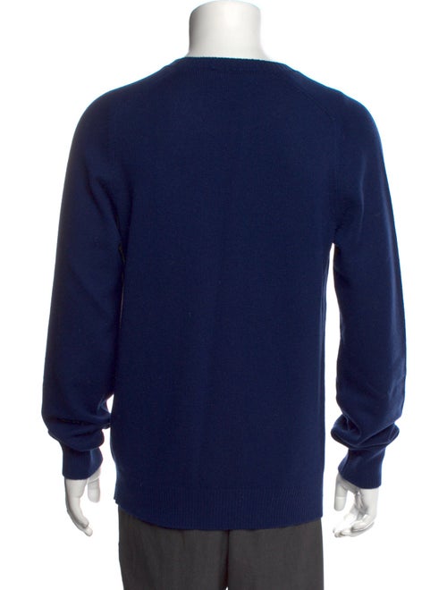 Alexander McQueen Cashmere Graphic Print Pullover