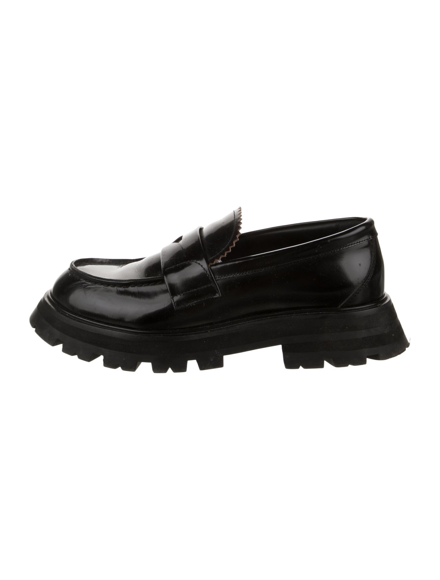 Alexander McQueen Leather Loafers