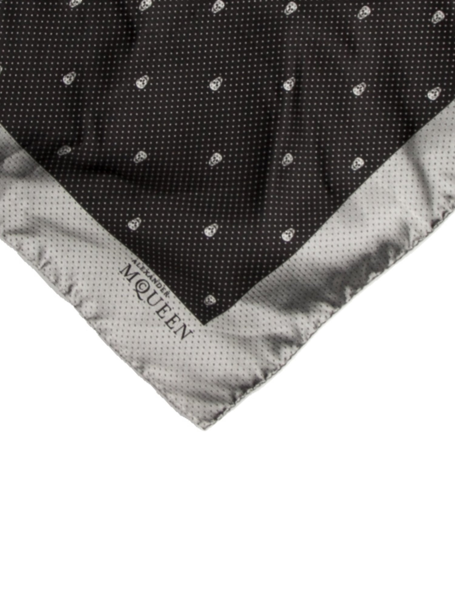 Alexander McQueen Silk Printed Scarf