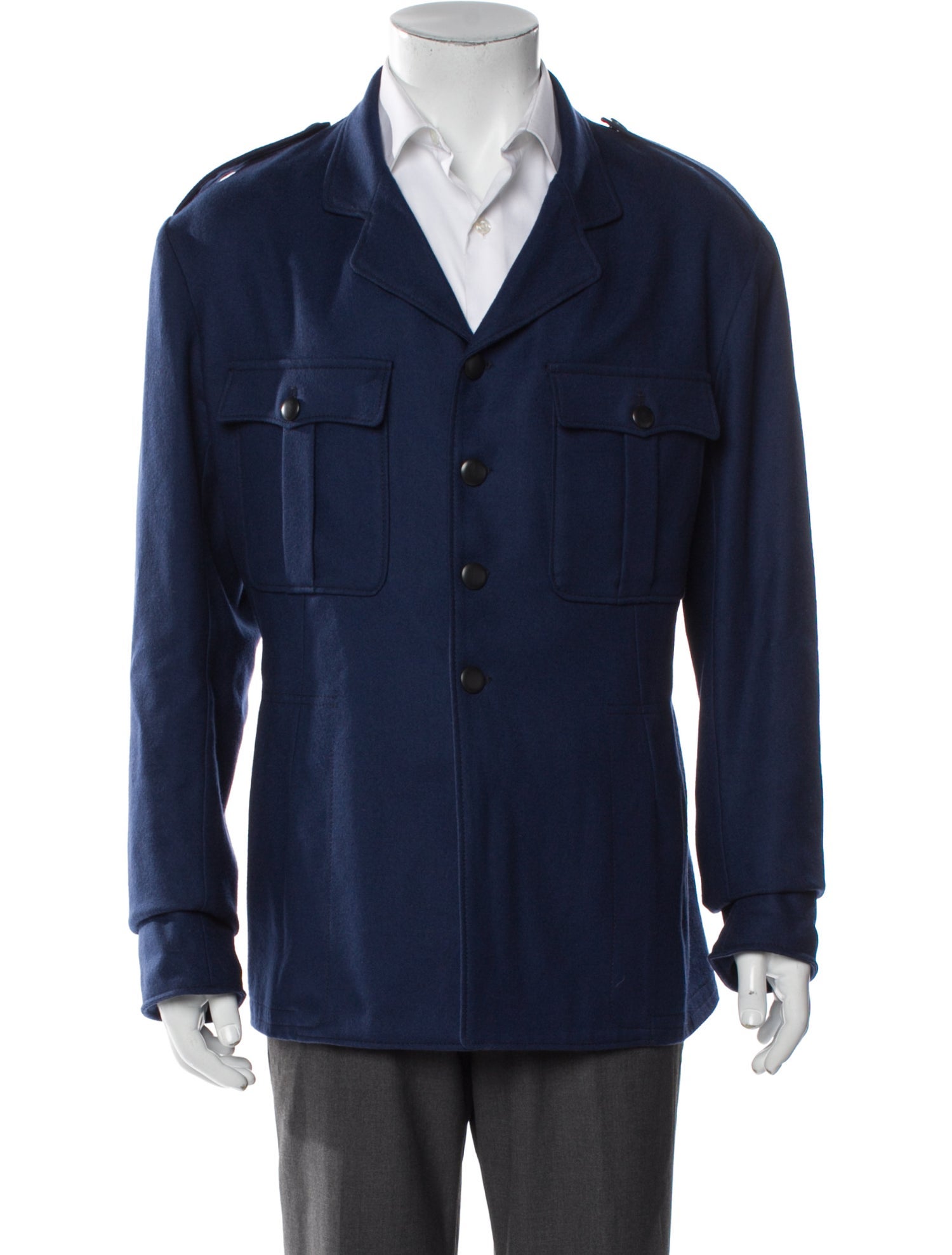 Alexander McQueen Wool Utility Jacket