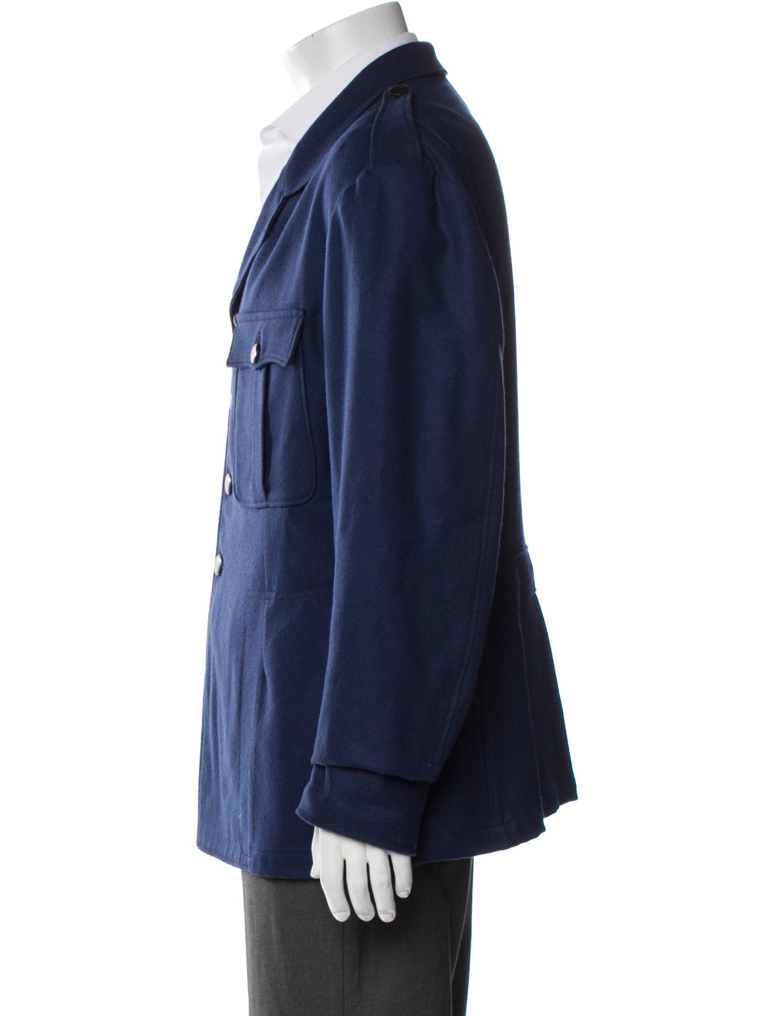 Alexander McQueen Wool Utility Jacket