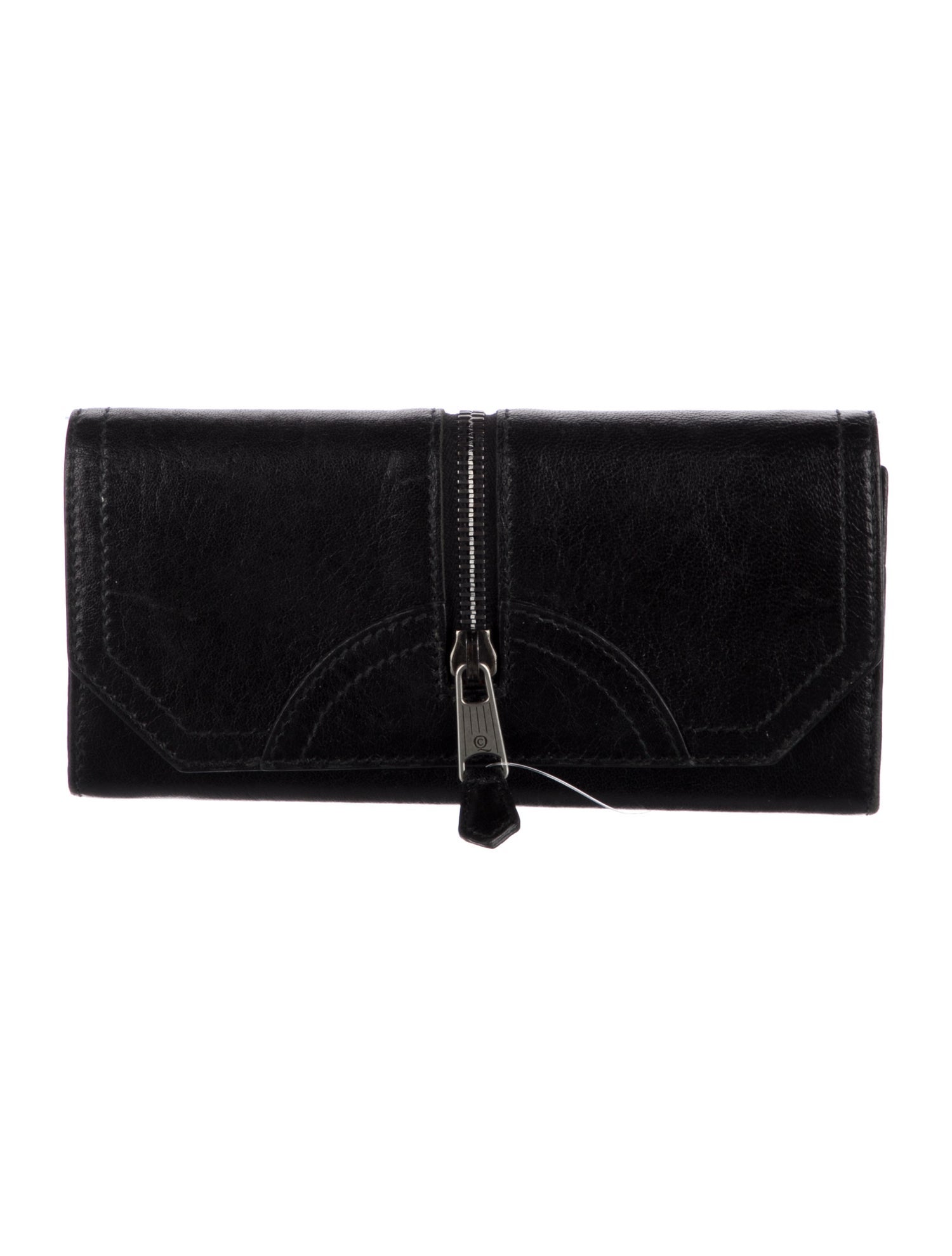 Alexander McQueen Leather Continental Wallet