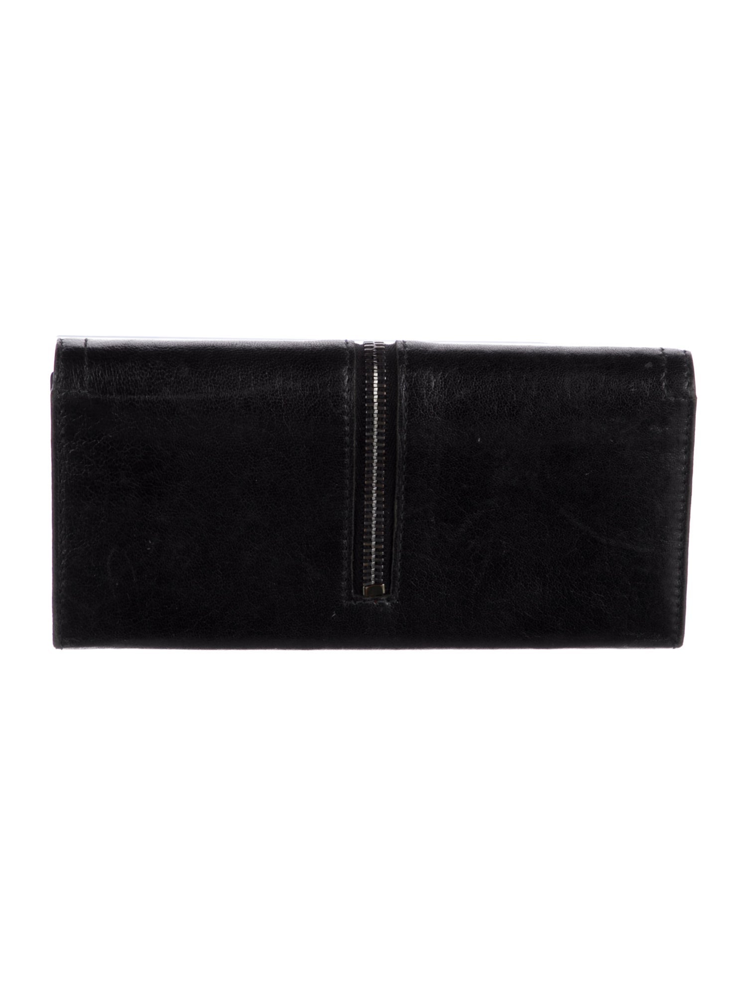 Alexander McQueen Leather Continental Wallet