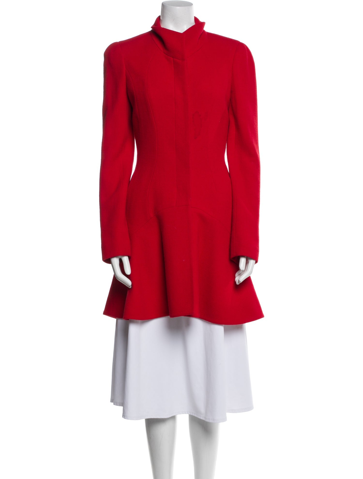 Alexander McQueen Virgin Wool Coat