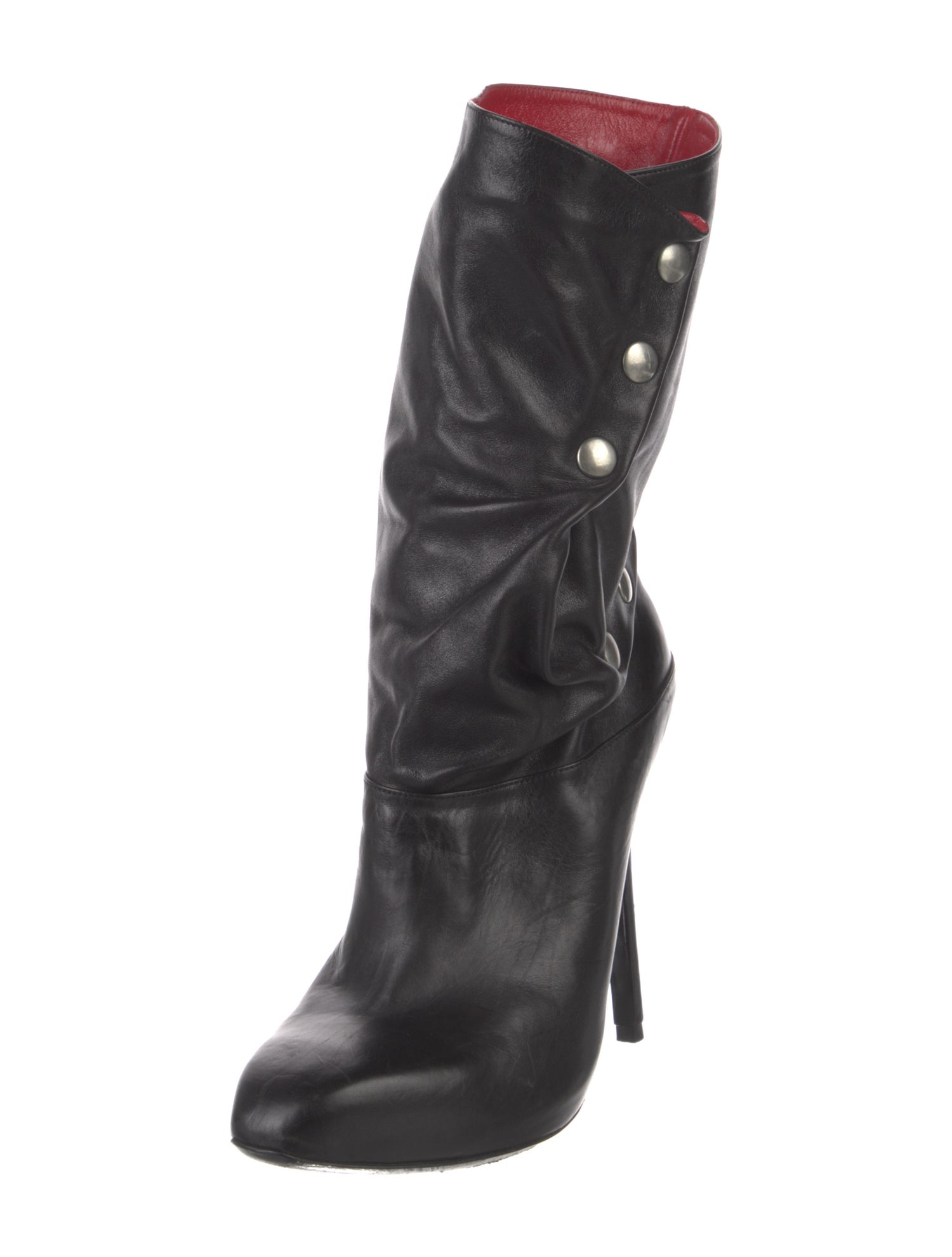 Alexander McQueen Leather Boots