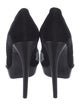 Alexander McQueen Suede Graphic Print Pumps