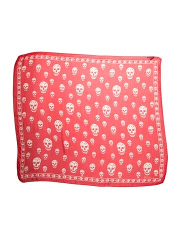 Alexander McQueen Scarves and Shawls Silk Skull Scarf