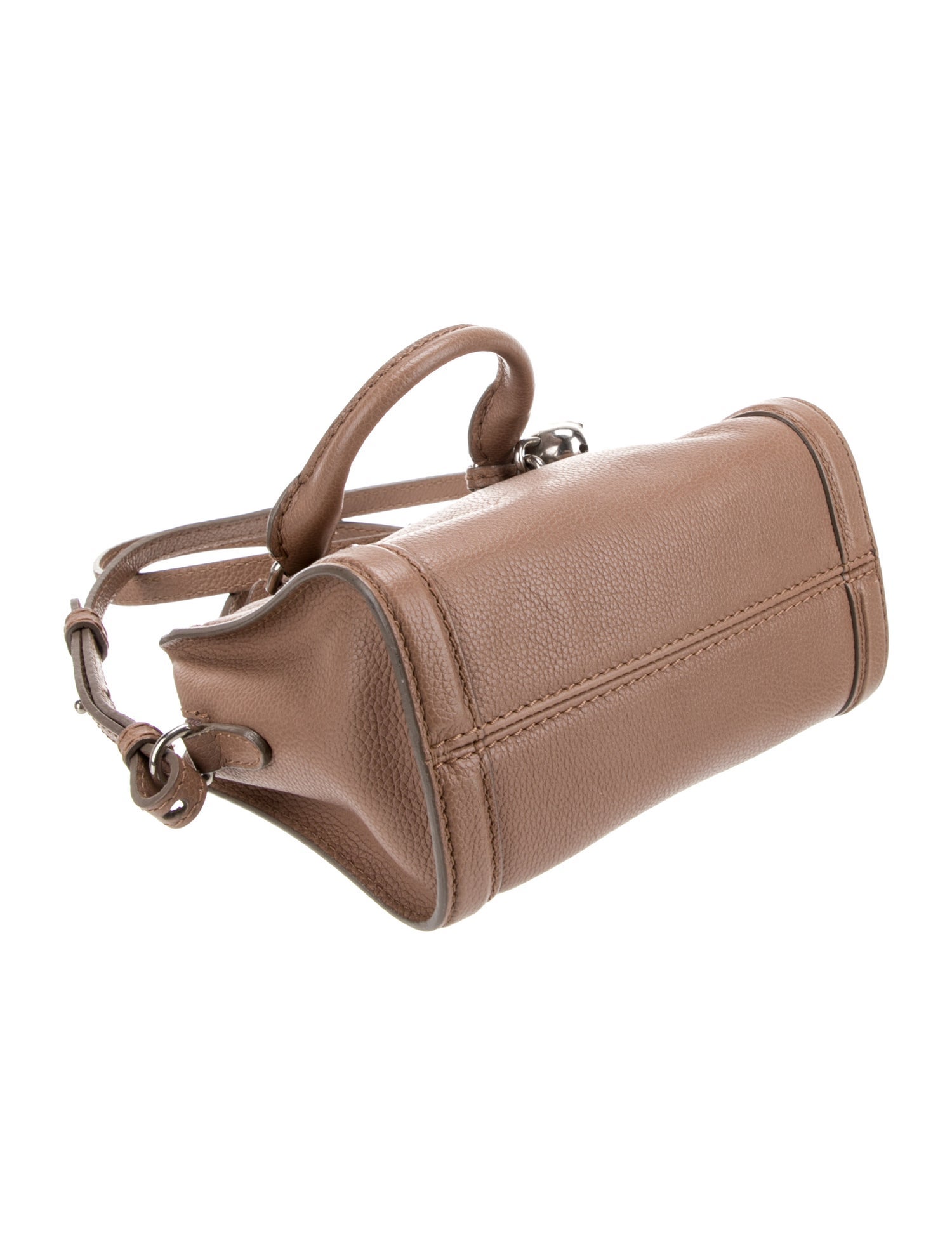 Alexander McQueen Skull Top Handle Bag