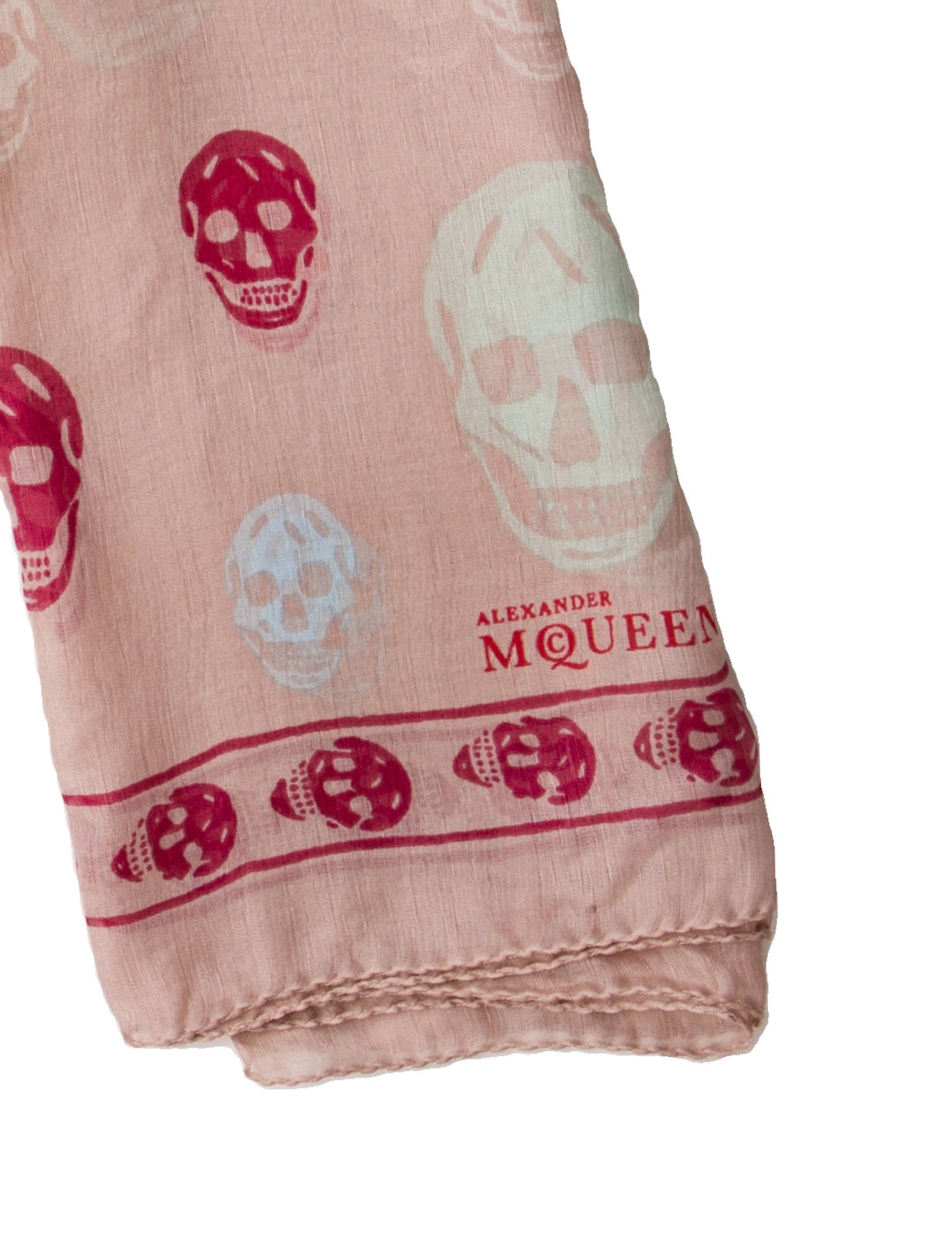 Alexander McQueen Silk Vintage Scarf