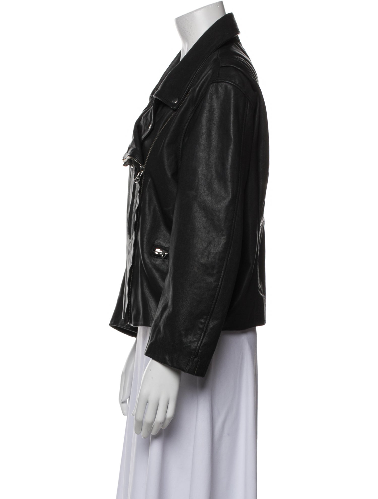 Alexander McQueen Leather Biker Jacket