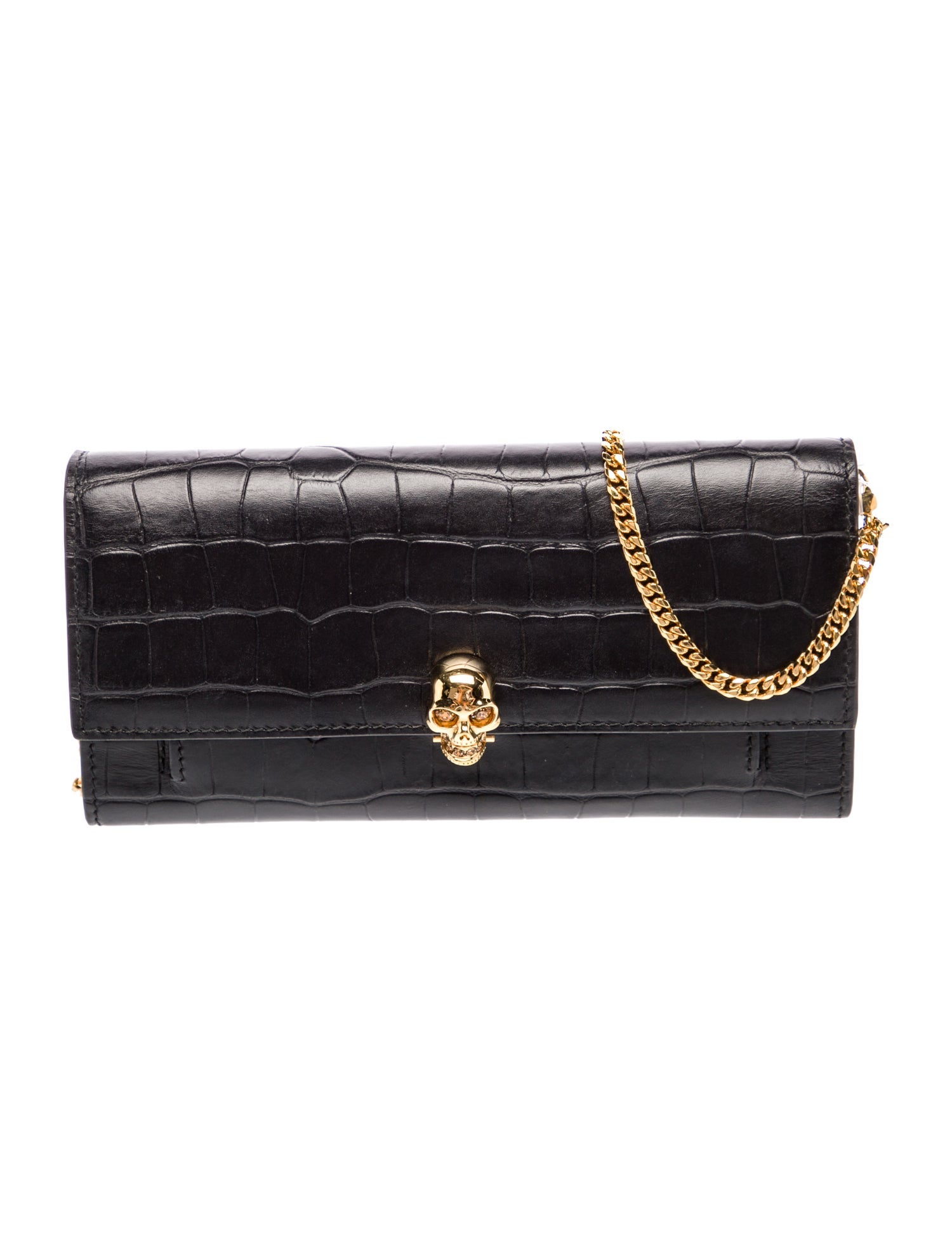 Alexander McQueen Leather Clutch