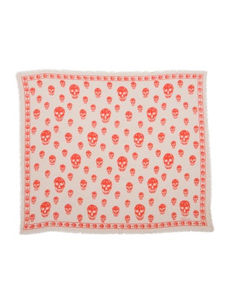 Alexander McQueen Silk Skull Scarf
