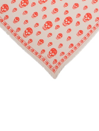 Alexander McQueen Silk Skull Scarf