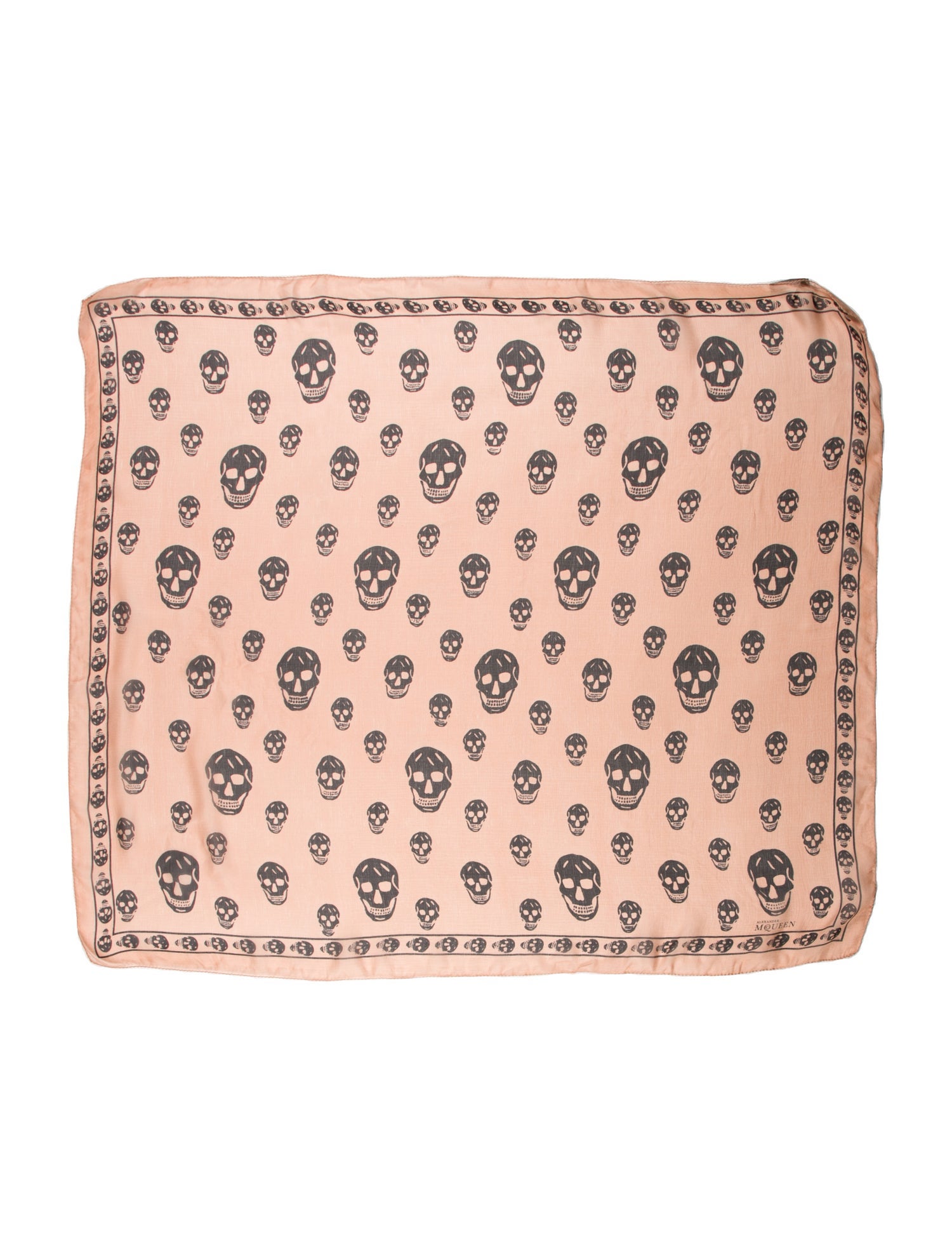 Alexander McQueen Silk Skull Scarf